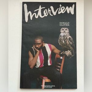 Interview Magazine, Spring 2022 Donald Glover Cover, The Watching Issue, Fashion